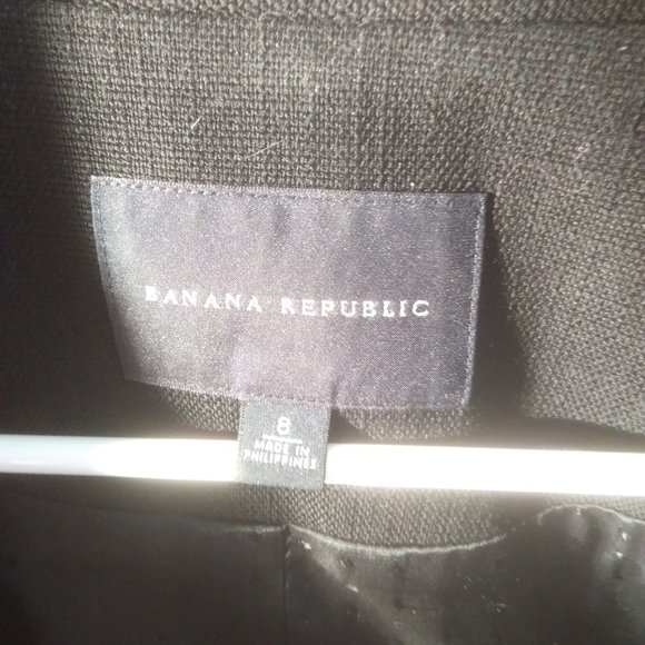 Banana Republic Short Black Jacket - Picture 2 of 4